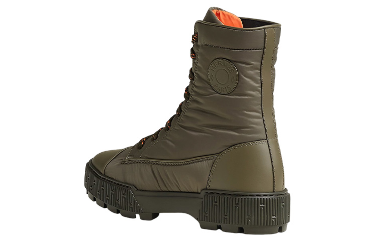 Shop (W) HERMES Sepatu Boots Ankle Berenda Coklat H222052Z-K1