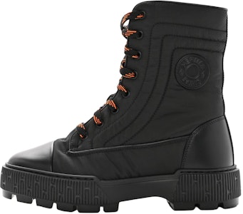 (W) HERMES But Hitam Kulit Segar Lace-Up Ankle Boot H232064-Z02 Buy (W) HERMES But Hitam Kulit Segar Lace-Up Ankle Boot H232064-Z02