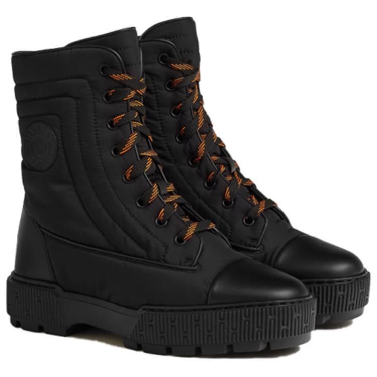 Shop (W) HERMES Sepatu Bot Kulit Tali Pergelangan 'Hitam' H232064-Z02