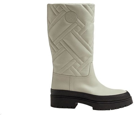 (Women) HERMES Fuji Leather High-Top Boots 'Beige' H222048Z-F8 Order (Women) HERMES Fuji Leather High-Top Boots 'Beige' H222048Z-F8