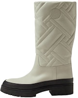 (Women) HERMES Fuji Leather High-Top Boots 'Beige' H222048Z-F8 (Women) HERMES Fuji Leather High-Top Boots 'Beige' H222048Z-F8