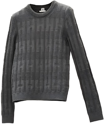 (Women) HERMES FW21 Wool Long-Sleeve Pullover Sweater Gray H1H2641D62C Buy (Women) HERMES FW21 Wool Long-Sleeve Pullover Sweater Gray H1H2641D62C