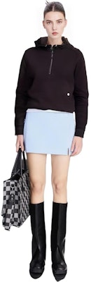 (W) 에르메스 FW22 블랙 긴팔 집업 후드티. H800735E01 Purchase (W) 에르메스 FW22 블랙 긴팔 집업 후드티. H800735E01