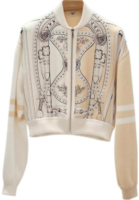 (W) HERMES 2022秋冬奶油色印花飛行夾克外套。 H2E2828D05R Buy (W) HERMES 2022秋冬奶油色印花飛行夾克外套。 H2E2828D05R