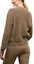 Shop (Women) HERMES FW22 Gobi Green Geometric Wool Jacquard Knit Sweater. H2H2707D6BK