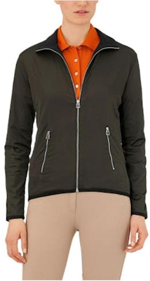 (W) 爱马仕 2022秋冬绿色纯色拉链夹克 H800165E02 Order (W) 爱马仕 2022秋冬绿色纯色拉链夹克 H800165E02