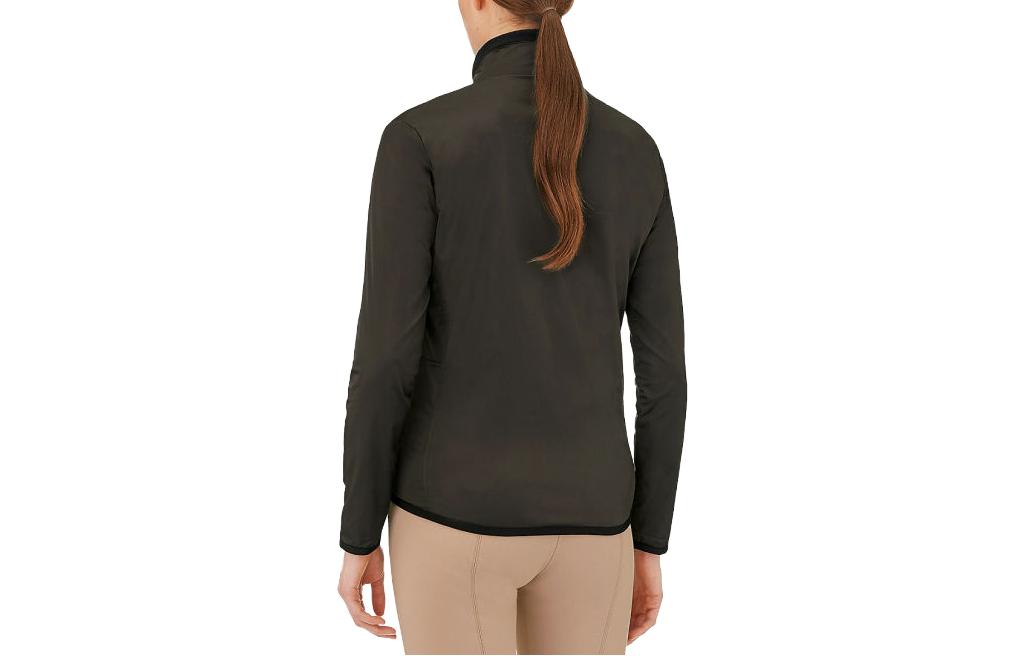 Lookbook (W) 爱马仕 2022秋冬绿色纯色拉链夹克 H800165E02