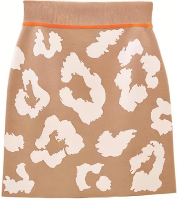 (W) HERMES FW22 叢林之愛印花修身A字短裙 米色 H2H2304DUD1 Buy (W) HERMES FW22 叢林之愛印花修身A字短裙 米色 H2H2304DUD1