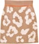 Buy (W) HERMES FW22 叢林之愛印花修身A字短裙 米色 H2H2304DUD1