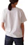Shop (W) HERMES FW22 Camiseta tejida blanca estampada cuello redondo manga corta mujer. H0E4611-D690