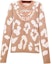 Buy (Women) HERMES FW22 Pink Printed Round Neck Long Sleeve Sweater Women’s. H2H2646-DUD1-34