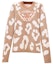 Order (Women) HERMES FW22 Pink Printed Round Neck Long Sleeve Sweater Women’s. H2H2646-DUD1-34