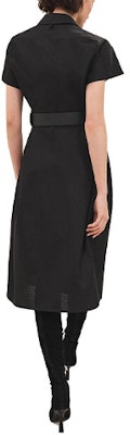 (Women) HERMES FW23 Black Short Sleeve Dress with Zipper Belt Waist. H3H0544DH02 Lookbook (Women) HERMES FW23 Black Short Sleeve Dress with Zipper Belt Waist. H3H0544DH02