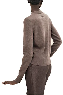 (Women) HERMES FW23 Knit Sweater with Alphabet Jacquard Pattern Long Sleeve. H3H2614DI1E Purchase (Women) HERMES FW23 Knit Sweater with Alphabet Jacquard Pattern Long Sleeve. H3H2614DI1E