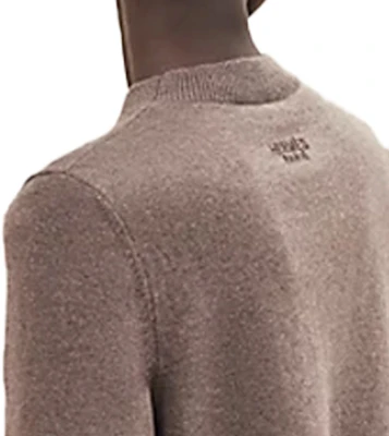 (Women) HERMES FW23 Knit Sweater with Alphabet Jacquard Pattern Long Sleeve. H3H2614DI1E Sizing (Women) HERMES FW23 Knit Sweater with Alphabet Jacquard Pattern Long Sleeve. H3H2614DI1E