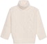 Buy (Women) HERMES FW23 Knitted Pullover 3/4 Sleeve Off-White Sweater. H3H2642D991