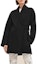 Buy (Women) HERMES FW23 Oversized Casual Solid Pocket Coat Black Color. H3H0125DA0234