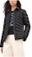 Order (W) Chaqueta Acolchada Negra HERMES FW23 con Parche de Logo Sólido. H3H0185DA02