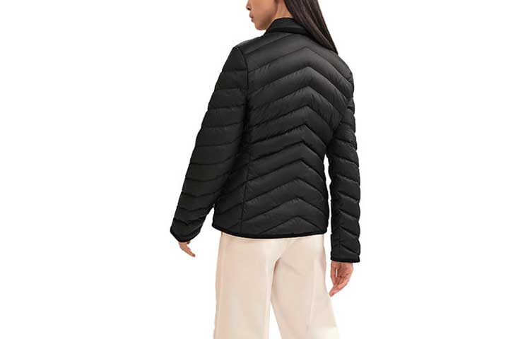(Women) HERMES FW23  Quilted Jacket Black with Solid Logo Patch. H3H0185DA02 圖 3