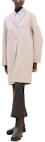 (Women) HERMES FW24 Long Sleeve Single-Breasted Coat Natural Beige. H4H0103DBMV (Women) HERMES FW24 Long Sleeve Single-Breasted Coat Natural Beige. H4H0103DBMV