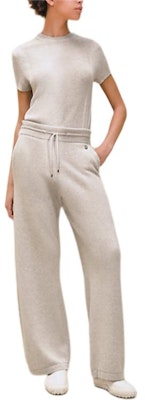 (Women) HERMES FW24 Straight-Leg Drawstring Casual Pants Natural Beige. H4H2400D1MV36 Order (Women) HERMES FW24 Straight-Leg Drawstring Casual Pants Natural Beige. H4H2400D1MV36