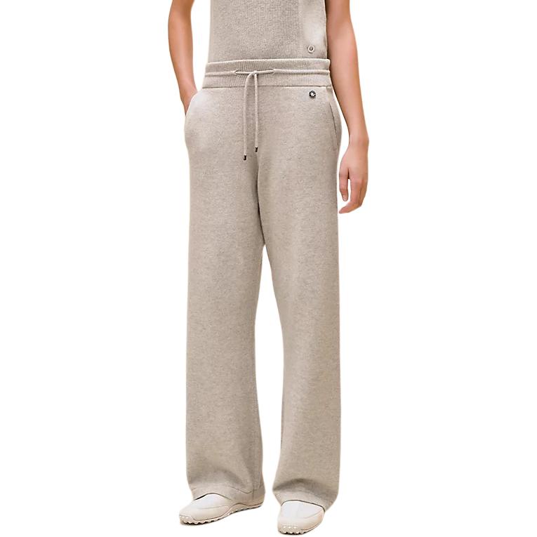 Lookbook (Women) HERMES FW24  Straight-Leg Drawstring Casual Pants Natural Beige. H4H2400D1MV36