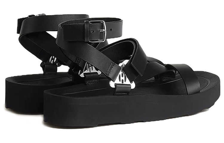 Lookbook (W) HERMES Galaxy 'Black Buckle' - Gesper Hitam H231162Z-02