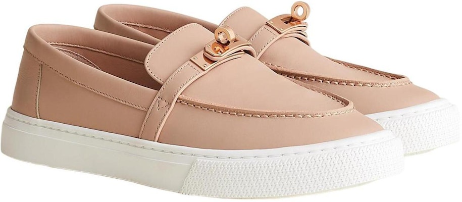 (W) 爱马仕游戏乐福鞋 '裸粉色' H231017Z-59 Shop (W) 爱马仕游戏乐福鞋 '裸粉色' H231017Z-59