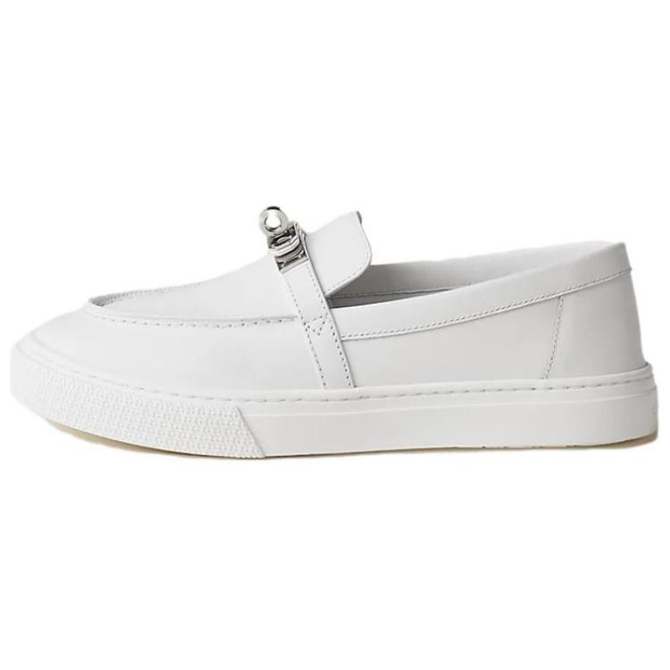 (Women) HERMES Game Low 'Fashion Round Toe Leather' H231015Z-90