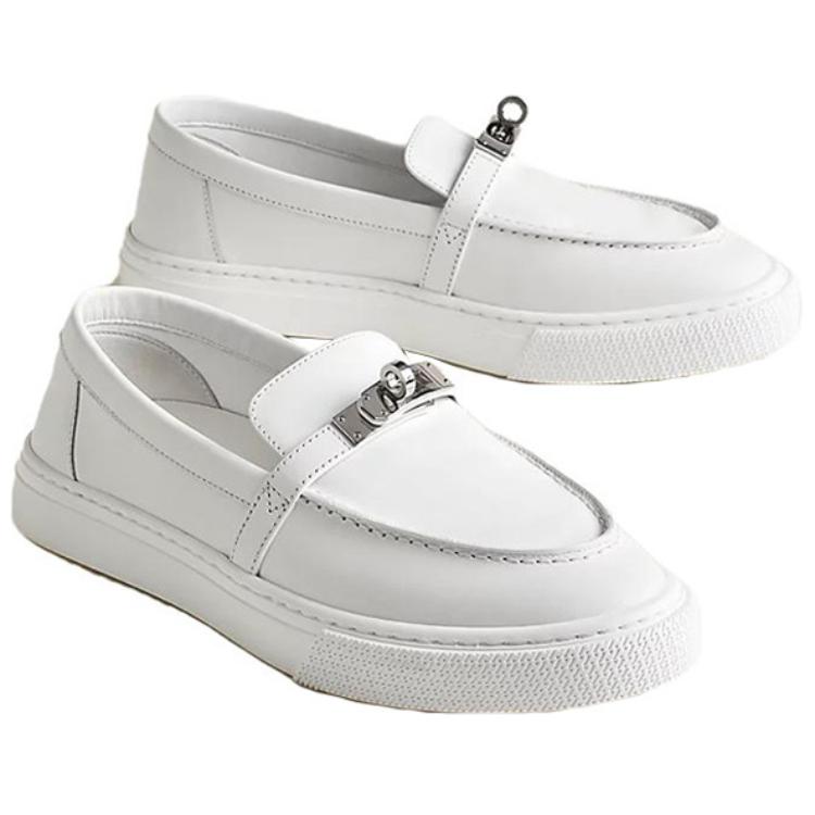 Lookbook (W) 爱马仕 Game 低帮 '时尚圆头皮革' H231015Z-90