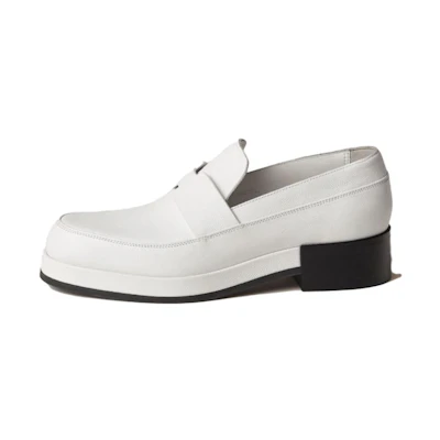(W) HERMES Gatsby Loafer 'White'