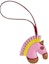 Buy (Women) HERMES Geegee Leather Horse Charm Pendant for Women HO83626CAAB
