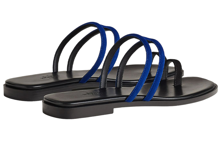 (W) HERMES Georgia Sandal 'Black Leather' 圖 5