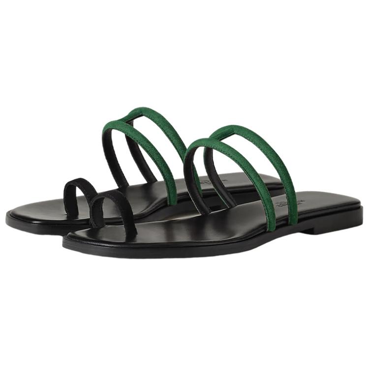 Lookbook (W) HERMES Georgia Sandalia 'Negra' H231145Z-H0