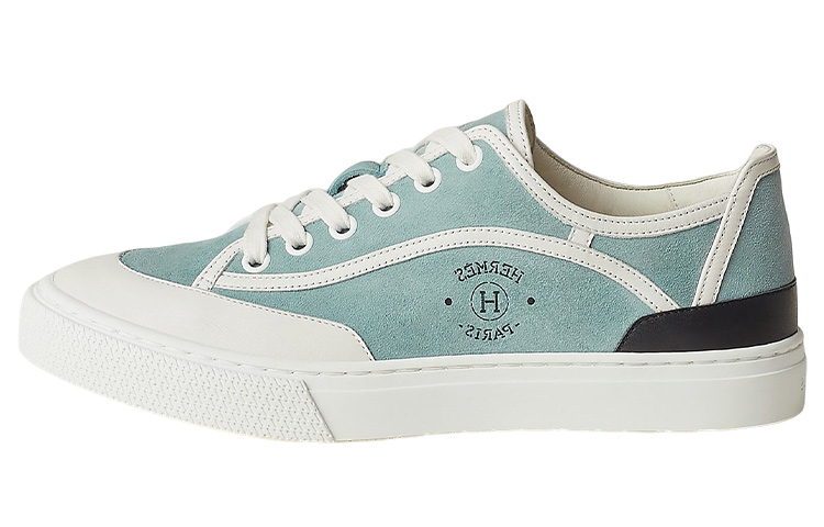 (W) HERMES Geta Low 'Light Blue'