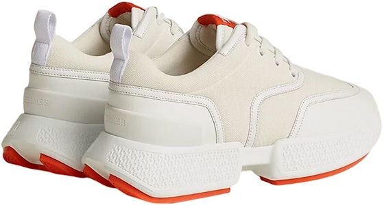 (W) HERMES Giga Low-Top 'Kulit Putih Jaring' H231008Z-90 Shop (W) HERMES Giga Low-Top 'Kulit Putih Jaring' H231008Z-90