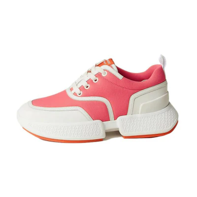 (W) HERMES Giga Low 'Fashion Round Toe Pink'