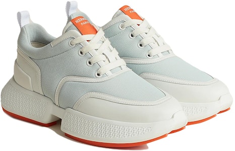 (W) HERMES Giga Low 'Putih Hijau' H231008Z-6A Lookbook (W) HERMES Giga Low 'Putih Hijau' H231008Z-6A