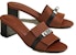 (W) HERMES Gigi 'Selipar Kulit Coklat Tumit Blok' H231063Z-20