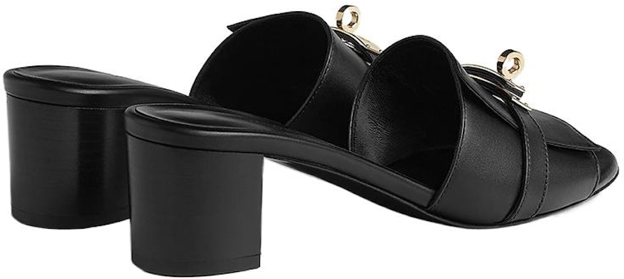 (W) HERMES Gigi Sandal Tumit Tinggi Kulit 'Hitam' H232131Z-02 Purchase (W) HERMES Gigi Sandal Tumit Tinggi Kulit 'Hitam' H232131Z-02