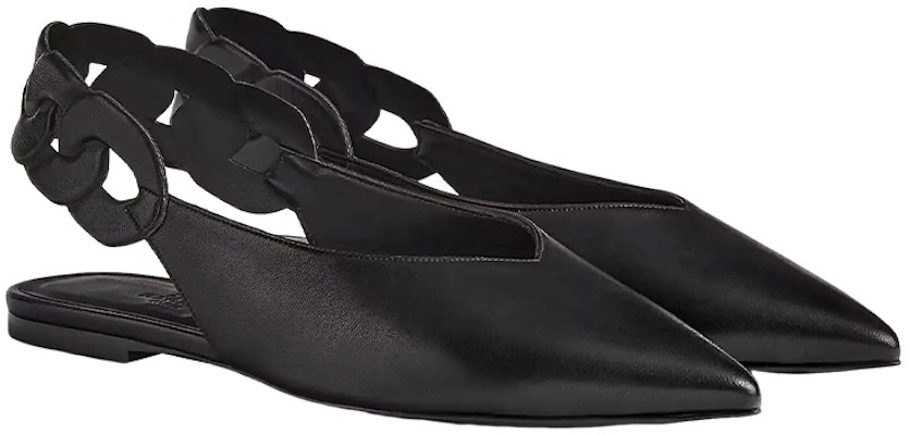 (Women) HERMES Gina Sandal 'Black Leather' H231243Z-02 Shop (Women) HERMES Gina Sandal 'Black Leather' H231243Z-02