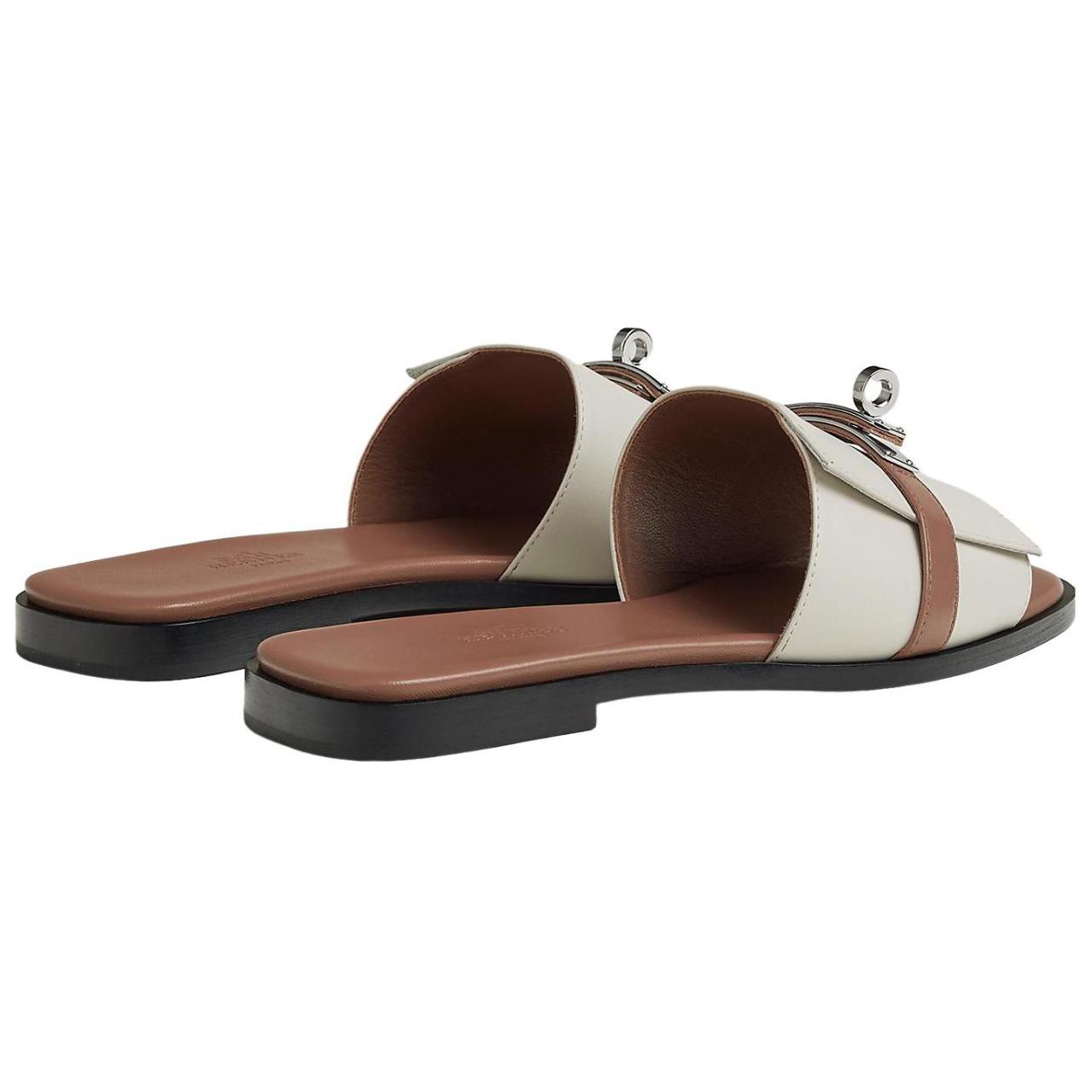 Purchase (W) HERMES Giulia 'Beige' Coklat Kekelabuan H231056Z-F8