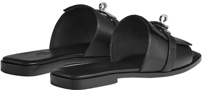 (W) HERMES Giulia 'Sandal Gelang Jari Hitam' H231056Z-02 Purchase (W) HERMES Giulia 'Sandal Gelang Jari Hitam' H231056Z-02