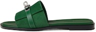 Buy (W) HERMES Giulia 'Buckle Palladium Hijau' H232130Z-I0