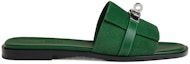 Order (W) HERMES Giulia 'Buckle Palladium Hijau' H232130Z-I0