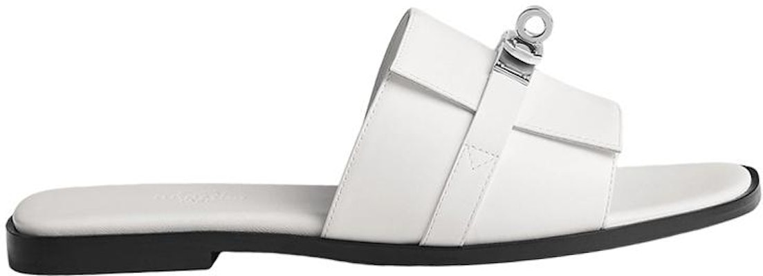 (Women) HERMES Giulia Flat 'White Fashion Slide' H231056Z-V90 Order (Women) HERMES Giulia Flat 'White Fashion Slide' H231056Z-V90
