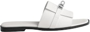 Order (W) HERMES Giulia Flat 'Selipar Fesyen Putih' H231056Z-V90