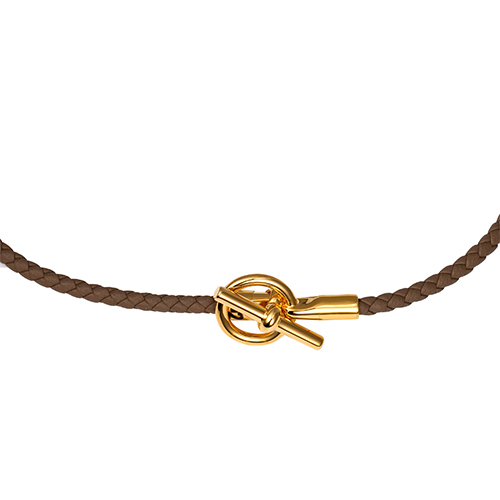 Lookbook (W) HERMES Gelang Glenan Double Loop Wanita Kelabu Gajah H071689F-18T1