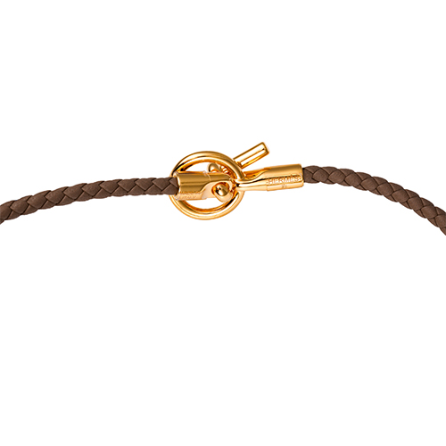 Shop (W) HERMES Gelang Glenan Double Loop Wanita Kelabu Gajah H071689F-18T1