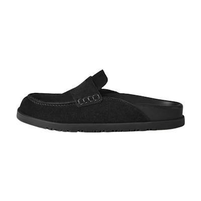 (W) HERMES Go Mule 'Black Leather'